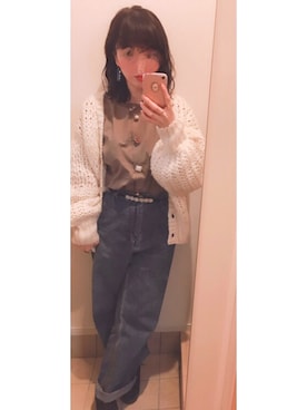 yukinoさん(レディース・150cm)の冬コーディネート