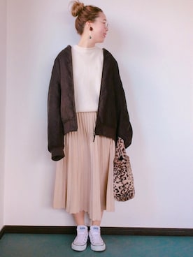 kumiosadaさん（レディース・155cm）の冬コーディネート