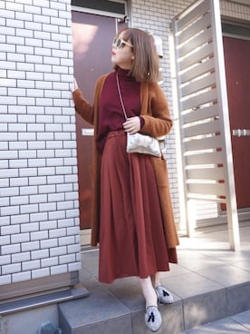 「Factor=（ファクターイコール）のアイテム（トップス）」を使った、kumiosadaさん（レディース・155cm）の春コーディネート
