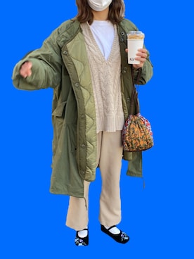 ちぇるこさん（レディース・164cm）の冬コーディネート