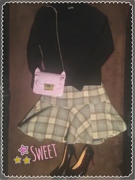 momoさん（レディース・160cm）の冬コーディネート