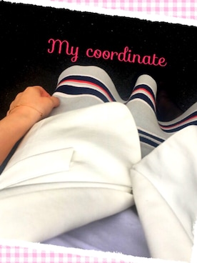 「beige，（ベイジ）のアイテム」を使った、momoさん（レディース・160cm）の春コーディネート