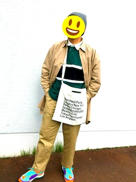 Roberto・H・ Shunskeさん（メンズ・173cm）の春コーディネート