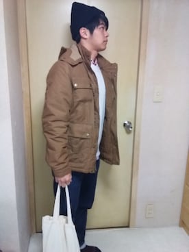 「ひとり旅」｜yukito saitoさん（メンズ・165cm）の冬コーディネート