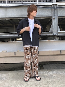 ササキさん（メンズ・171cm）の夏コーディネート