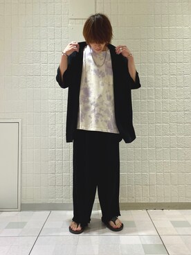 ササキさん（メンズ・171cm）の夏コーディネート