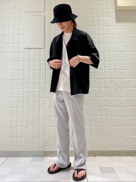 ササキさん（メンズ・171cm）の夏コーディネート