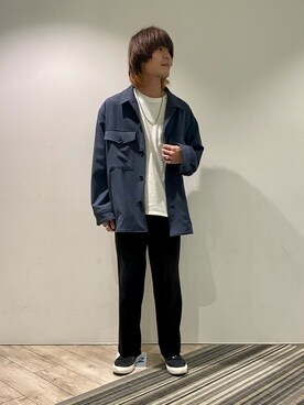 「新年一発目」｜「アイテム（ブルゾン）」を使った、ササキさん（メンズ・171cm）の冬コーディネート