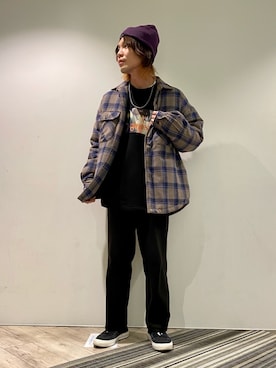 ササキさん(メンズ・171cm)の冬コーディネート