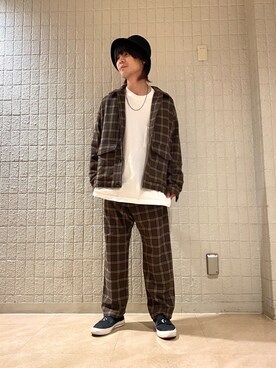 ササキさん(メンズ・171cm)の冬コーディネート