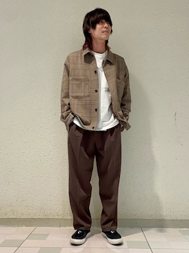 ササキさん（メンズ・171cm）の春コーディネート