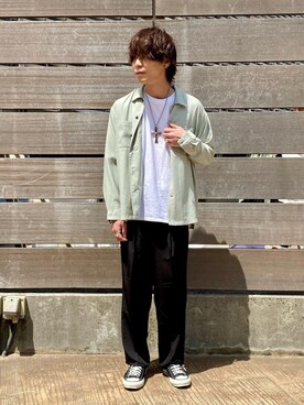 ササキさん(メンズ・171cm)の春コーディネート