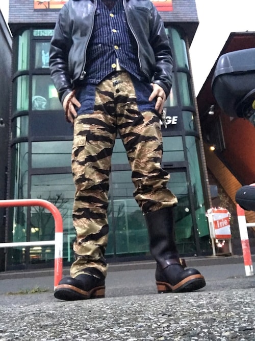 ーａー カーゴパンツを使ったコーディネート Wear