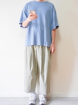 「くすみコーデ」｜やじさん（メンズ・171cm）の夏コーディネート