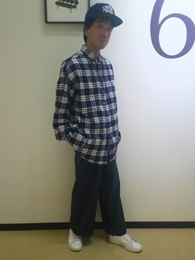 じゅんさん(メンズ・167cm)の春コーディネート