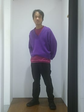 「アダムエロペ」｜じゅんさん（メンズ・167cm）の秋コーディネート