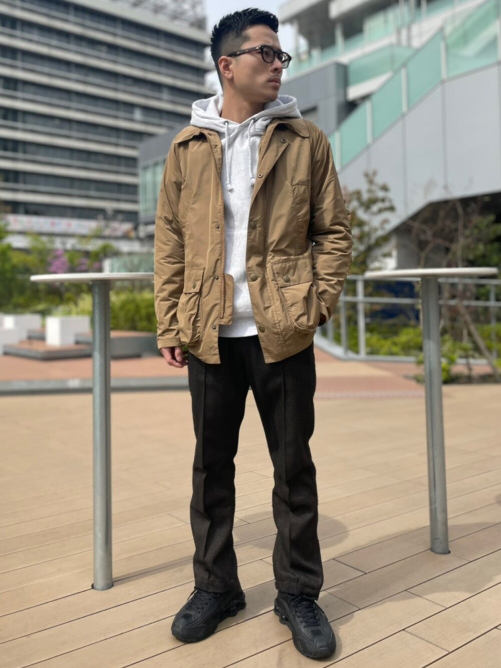 Barbour（バーブァー）の「BARBOUR(バブアー) BEDALE TECH CASUAL ...