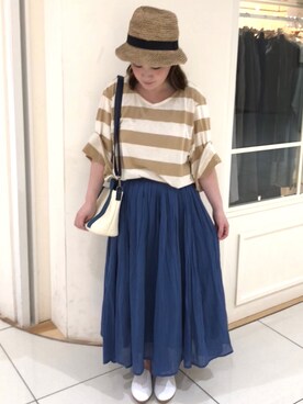 i。さん（レディース・153cm）の春コーディネート