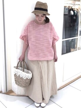 i。さん(レディース・153cm)の春コーディネート