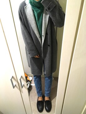 「ドラフトリーバイス」｜「アイテム（パンツ）」を使った、もれっつさん（メンズ・171cm）の冬コーディネート