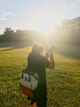 「???のアイテム（バッグ、その他）」を使った、ゆりさん（レディース・163cm）の春コーディネート