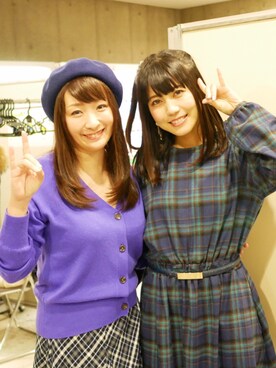 植田佳奈さんのコーディネート