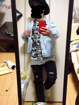 りゅうがさん（メンズ・161cm）の春コーディネート