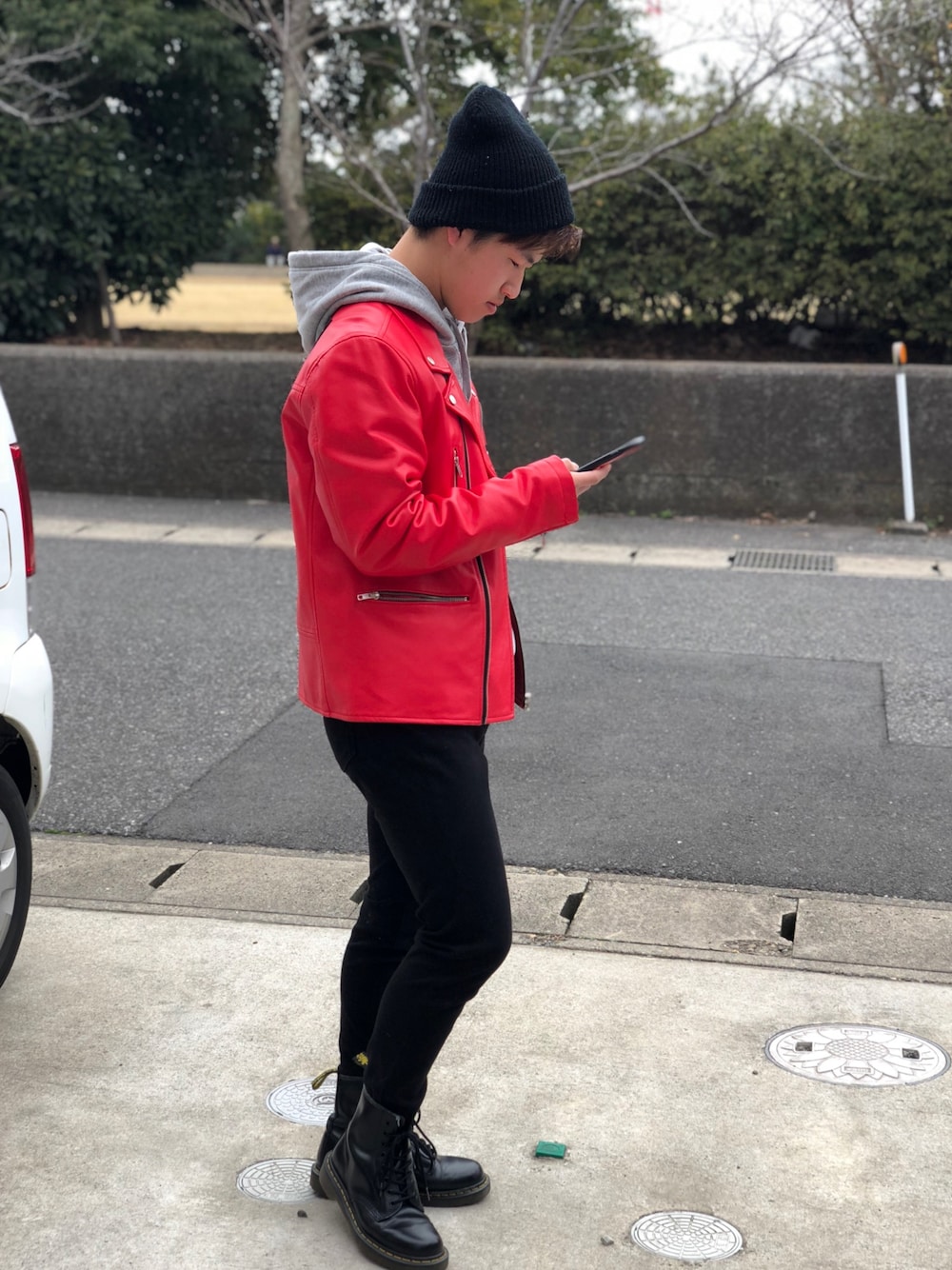 登坂広臣着用　acne studios アクネ　ビーニー　ニット帽　カシミア 登坂広臣 ニットキャップ・ビーニー(メンズ) - 海外通販のBUYMA