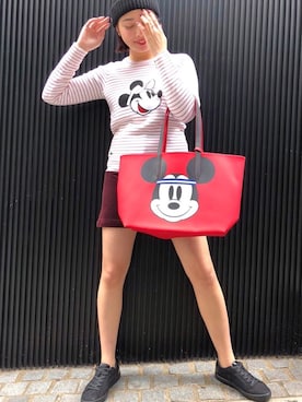 「ミッキー」｜_さん（レディース・162cm）の秋コーディネート