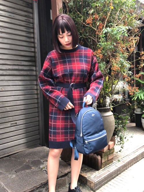 Lacoste 渋谷店 Lacosteのワンピースを使ったコーディネート Wear