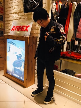 「TYPE BLUE（タイプブルー）のアイテム（デニムジャケット）」を使った、TAKAYUKIさん（メンズ・160cm）の春コーディネート