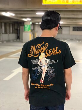 「AVIREX（アヴィレックス）のアイテム（キャップ）」を使った、TAKAYUKIさん（メンズ・160cm）の春コーディネート