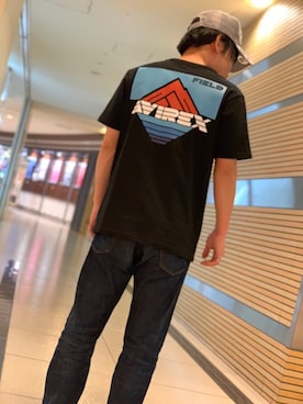 「AVIREX（アヴィレックス）のアイテム（キャップ）」を使った、TAKAYUKIさん（メンズ・160cm）の春コーディネート