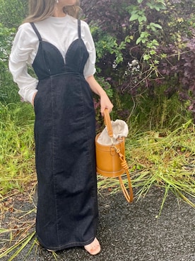 「ボーイフレンドシャツ」｜sayakoさん（レディース・150cm）の春コーディネート