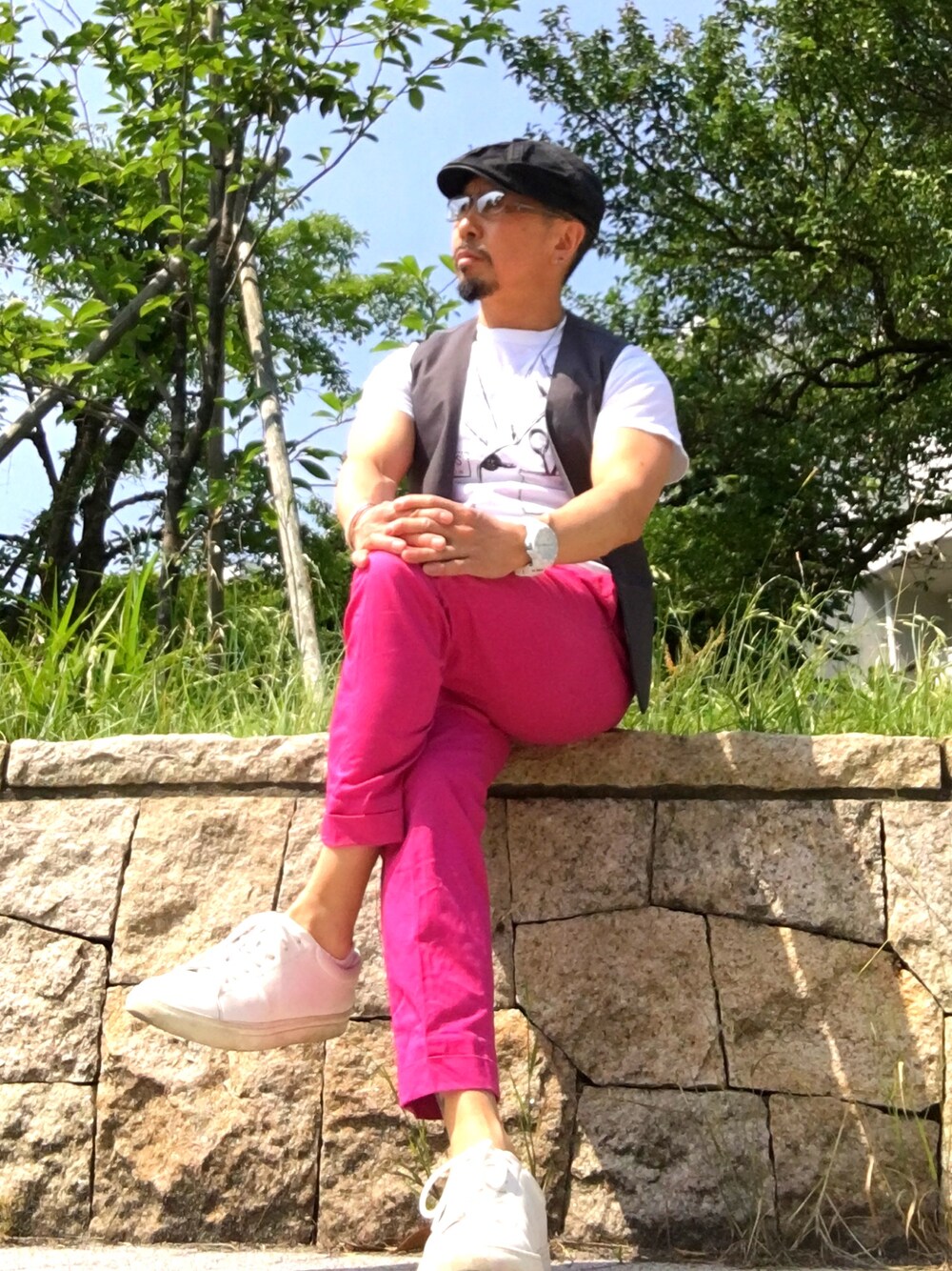 Paul Smith（ポールスミス）の「COTTON STRETCH ANKLE CUT PANTS (MAIN