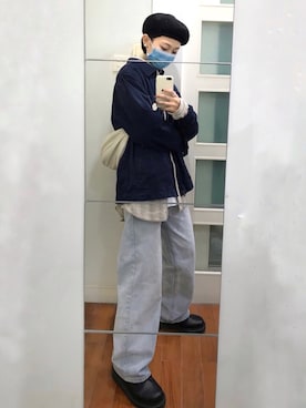 油王個細女さん（レディース・160cm）の冬コーディネート