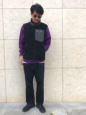 「ONIKI（オニキ）のアイテム」を使った、SCGさん（メンズ・178cm）の冬コーディネート