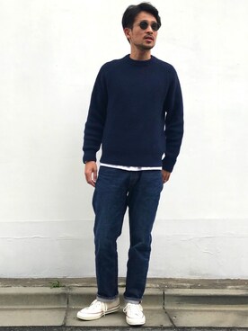 「アイラブCONVERSE」｜SCGさん（メンズ・178cm）の冬コーディネート