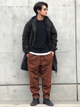 「COMMON PROJECTS（コモンプロジェクト）のアイテム」を使った、SCGさん（メンズ・178cm）の冬コーディネート