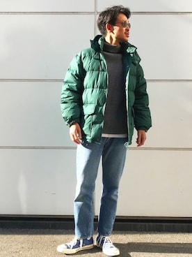 SCGさん（メンズ・178cm）の冬コーディネート