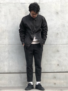 「COMMON PROJECTS（コモンプロジェクト）のアイテム」を使った、SCGさん（メンズ・178cm）の冬コーディネート