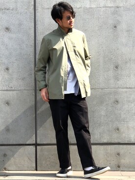 「RED KAP（レッドキャップ）のアイテム（Tシャツ/カットソー）」を使った、SCGさん（メンズ・178cm）の春コーディネート