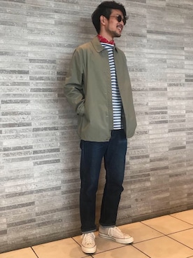 「アイラブCONVERSE」｜SCGさん（メンズ・178cm）の秋コーディネート