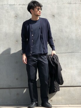 「平成最後のWEARISTAセンバツ」｜「アイテム（モッズコート）」を使った、SCGさん（メンズ・178cm）の春コーディネート