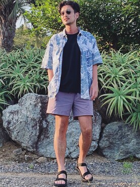 SCGさん（メンズ・178cm）の夏コーディネート