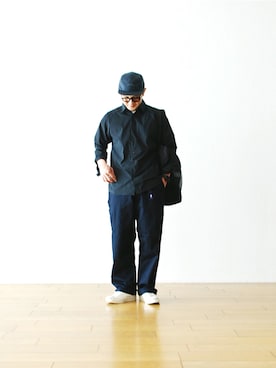 「MHL.」｜WONDERMOUNTAINさん（メンズ・168cm）の冬コーディネート