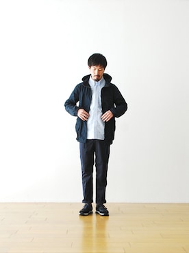 「ZDA（ゼットディーエー）のアイテム」を使った、WONDERMOUNTAINさん（メンズ・174cm）の春コーディネート