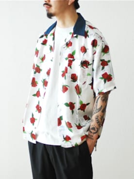 「VAINL ARCHIVE（ヴァイナルアーカイブ）のアイテム」を使った、WONDERMOUNTAINさん（メンズ・174cm）の春コーディネート