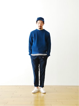 「THE NORTH FACE PURPLE LABEL」｜WONDERMOUNTAINさん（メンズ・174cm）の春コーディネート