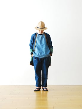 「visvim」｜WONDERMOUNTAINさん（メンズ・168cm）の春コーディネート